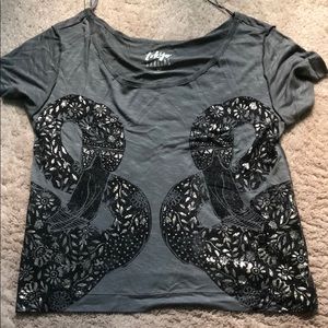 Aeropostale grey t shirt (s)